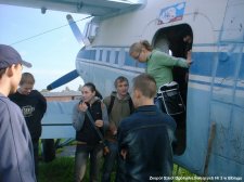 2006.10.16 - Klasa 1d na lotnisku